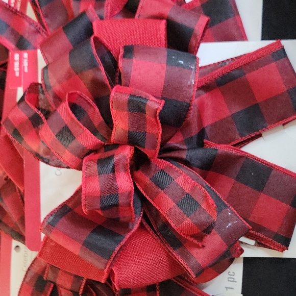 Wired ribbon bows. Lot of 5 - Picture 2 of 6